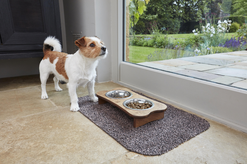 שטיח דגם לוכד לכלוך בגוון קפה – תמונה 3