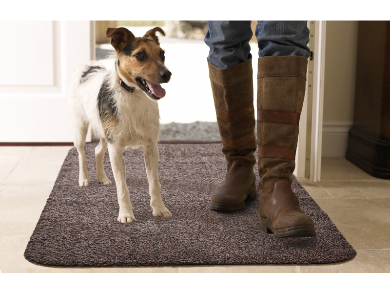 שטיח דגם לוכד לכלוך בגוון קפה – תמונה 7
