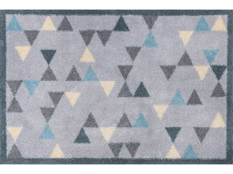 שטיח דגם "לוכד לכלוך משולשים"