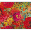 שטיח דגם "שרשראות פרחים"
